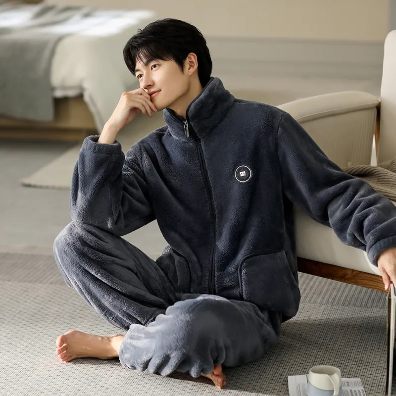 Floating Light Islands Pajama Set Men's-4