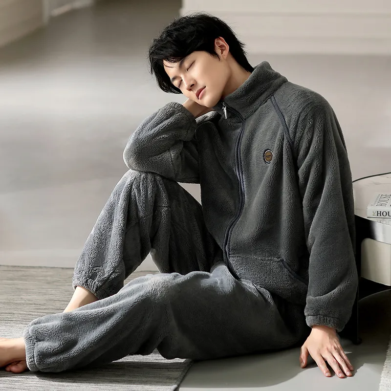 Floating Light Islands Pajama Set Men's-3