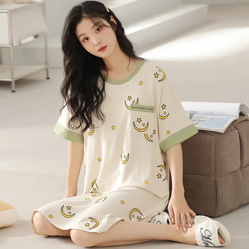 Floating Light Islands Nightgown Women's-4