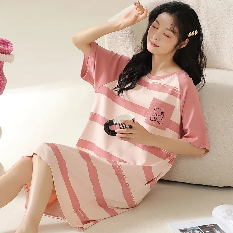 Floating Light Islands Nightgown Women's-6