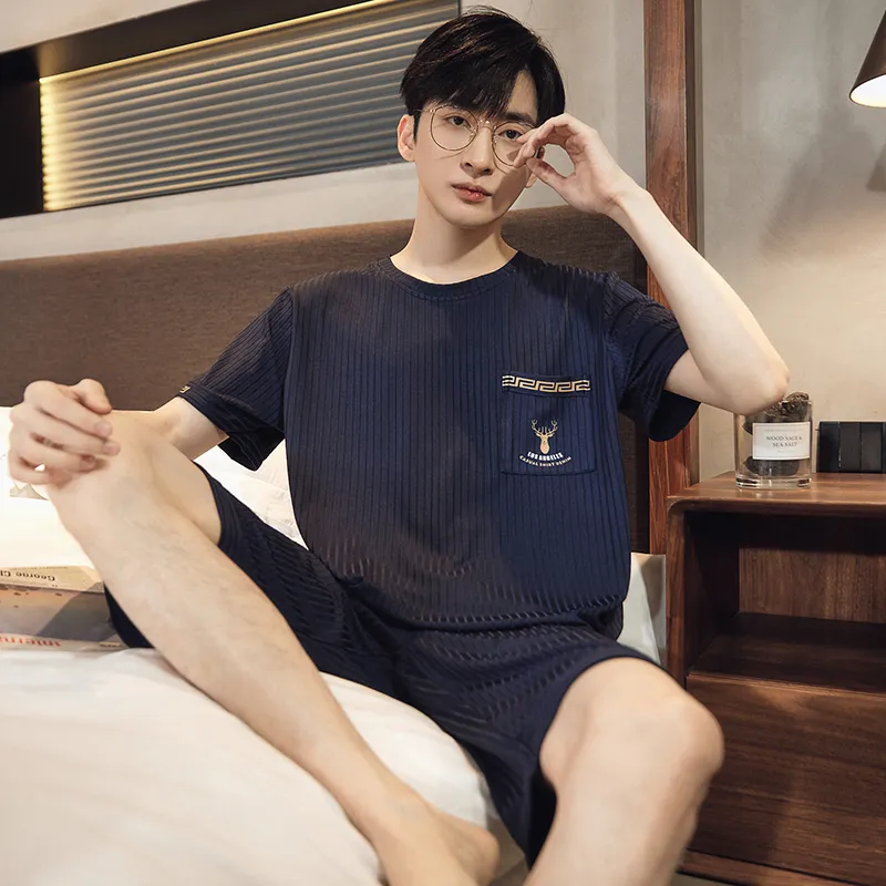 Floating Light Islands Pajama Set Men's-1