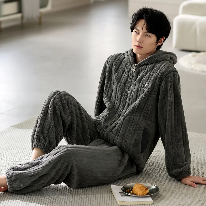 Floating Light Islands Pajama Set Men's-5