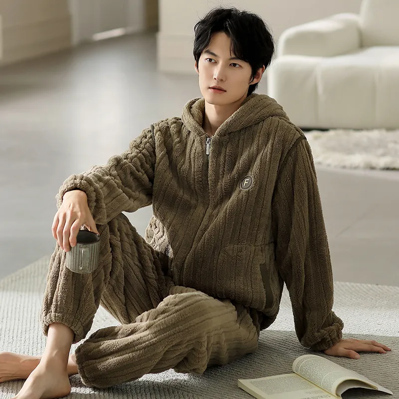 Floating Light Islands Pajama Set Men's-6