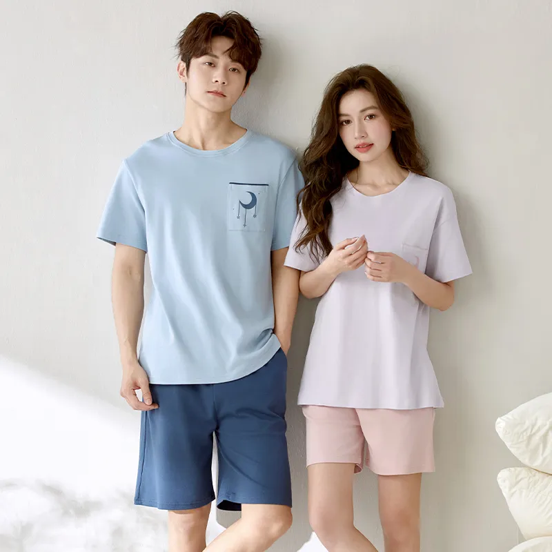 Floating Light Islands Pajama Set Unisex Two Piece Set-3