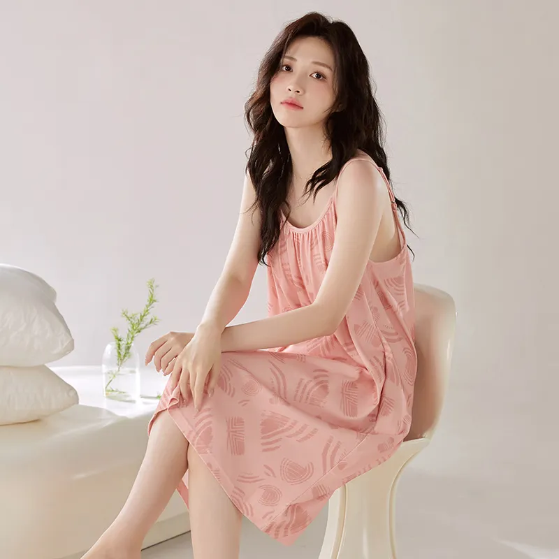 Floating Light Islands Nightgown Women's-5