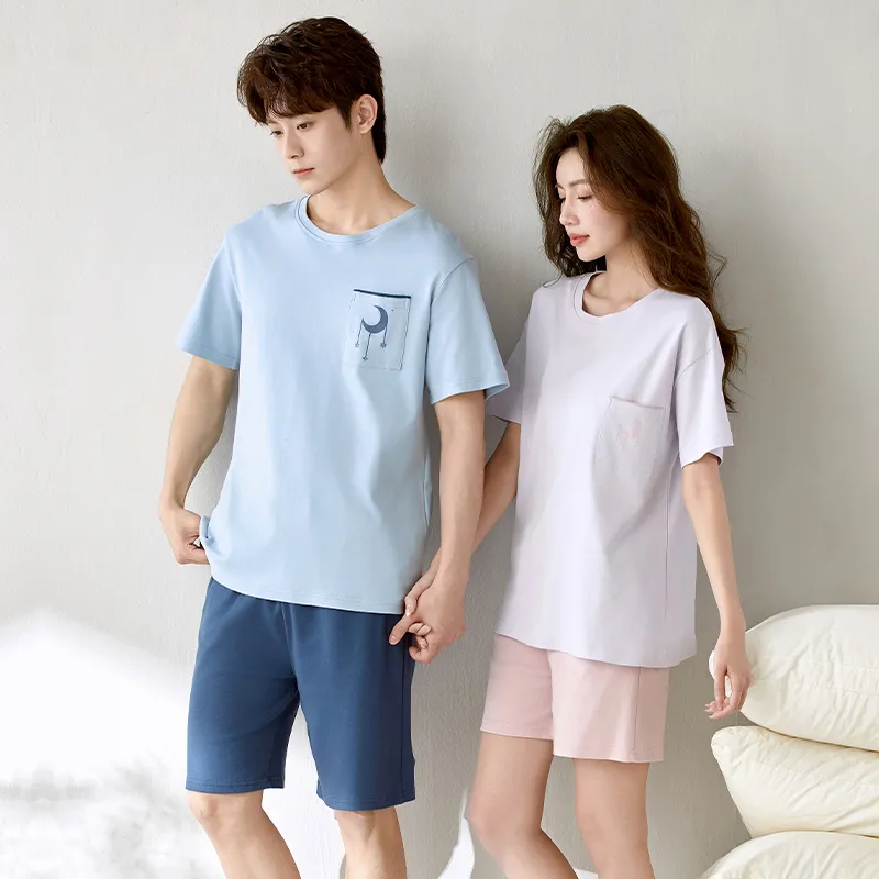 Floating Light Islands Pajama Set Unisex Two Piece Set-1