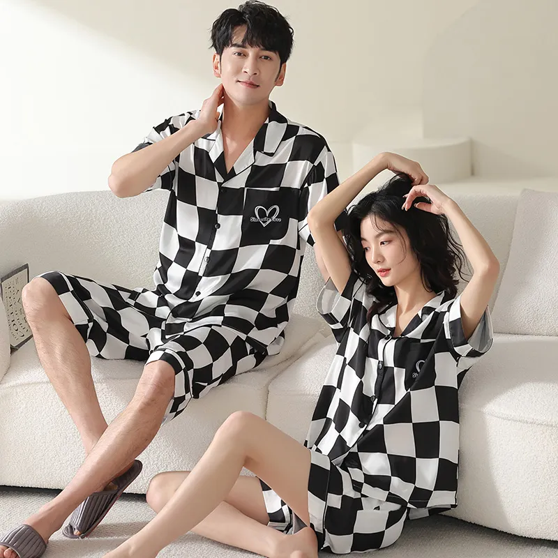 Floating Light Islands Pajama Set Unisex Gift Box Set Black-5
