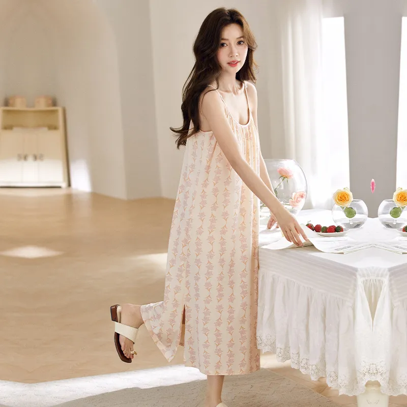 Floating Light Islands Nightgown Women's-2