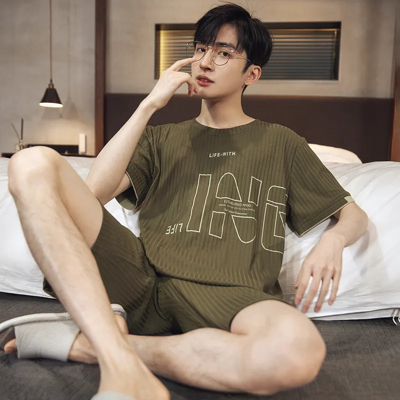 Floating Light Islands Pajama Set Men's-5