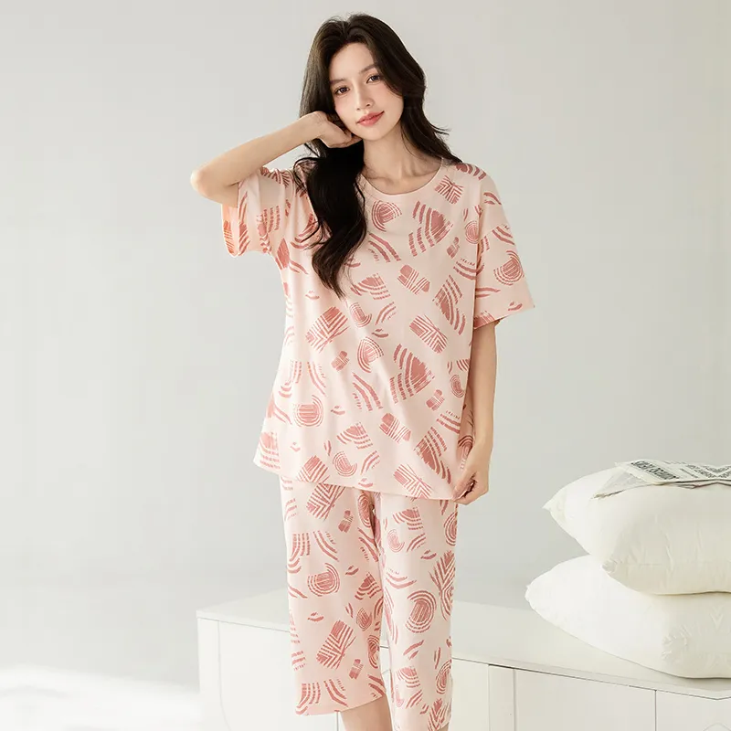 Floating Light Islands Pajama Set Women's-3