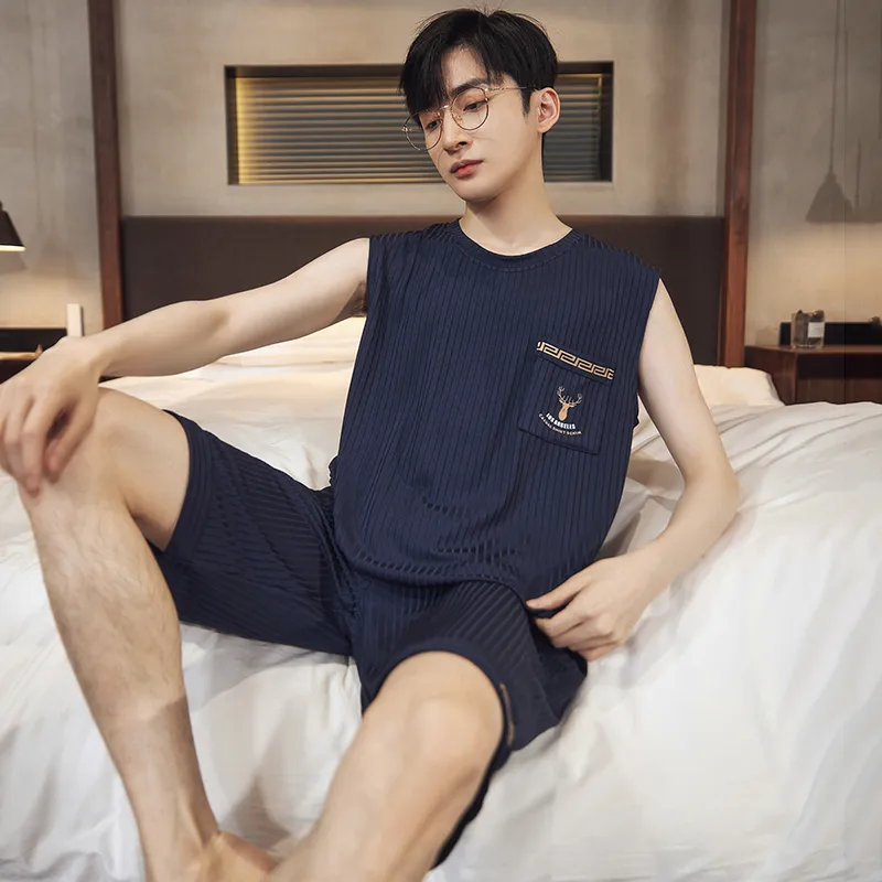 Floating Light Islands Pajama Set Men's-3