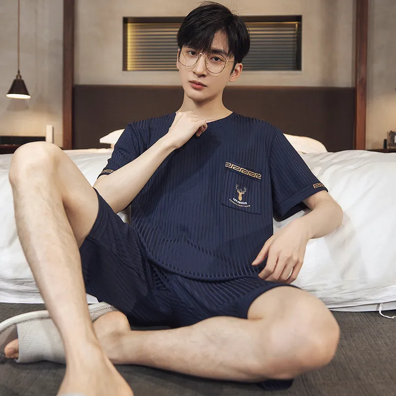 Floating Light Islands Pajama Set Men's-3