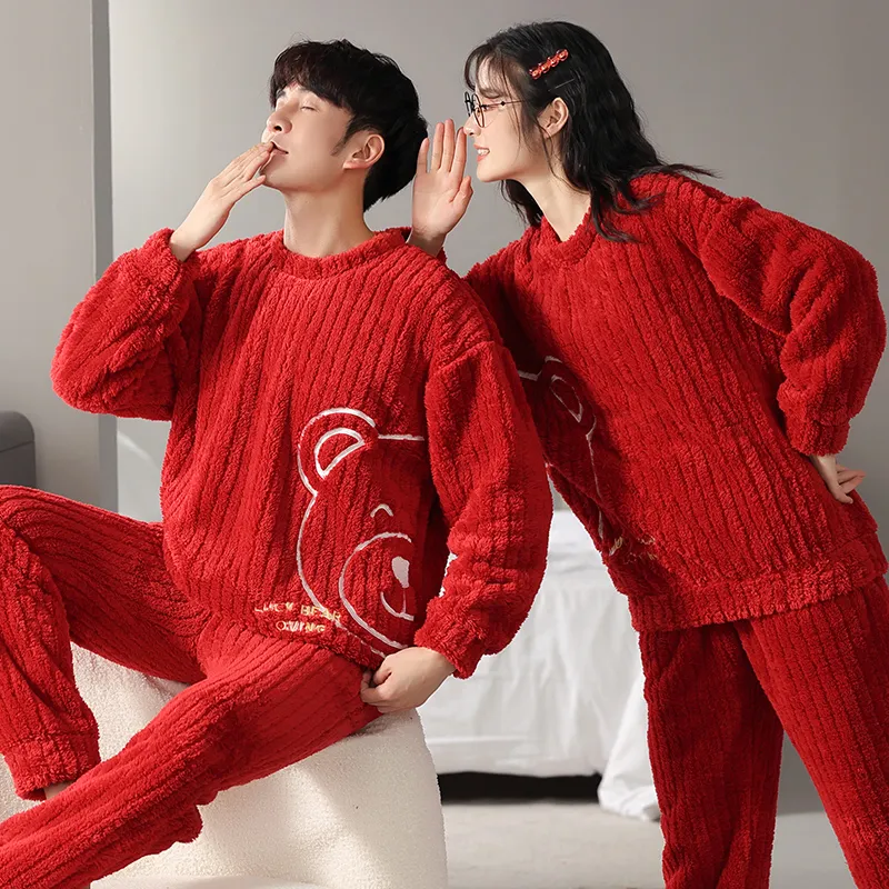 Floating light islands Unisex Pajama Sets-5