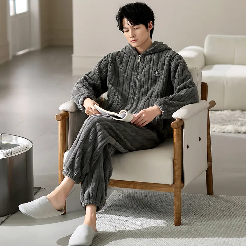 Floating Light Islands Pajama Set Men's-2