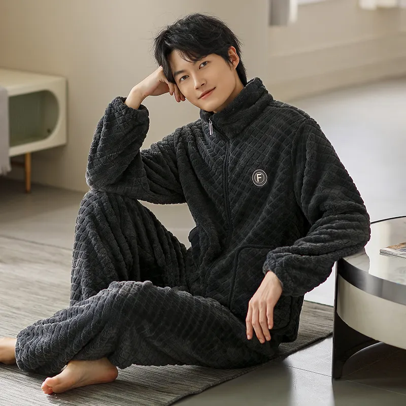Floating Light Islands Pajama Set Men's-3