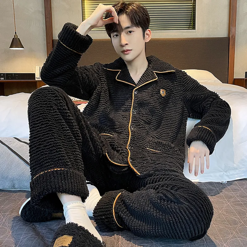 Floating light islands Men Pajama Gift Boxes-4