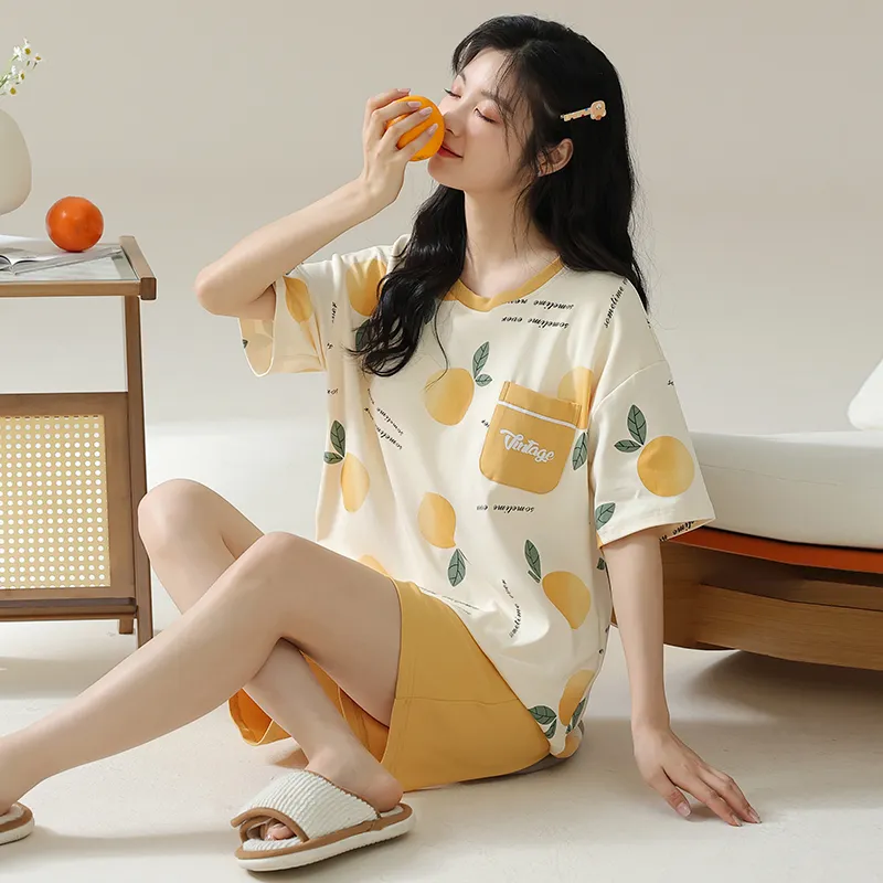 Floating Light Islands Pajama Set Women's-5