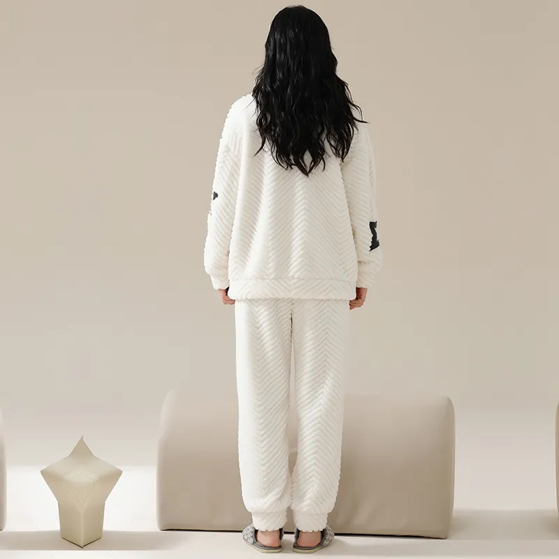 Floating light islands Women's Pajama Sets-0