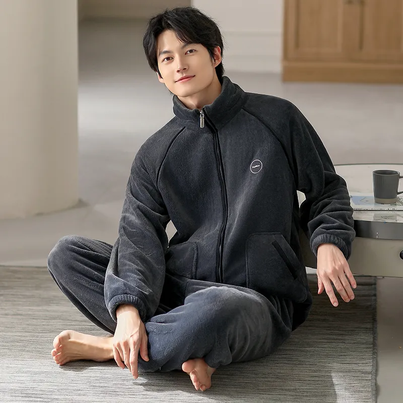 Floating Light Islands Pajama Set Men's-3