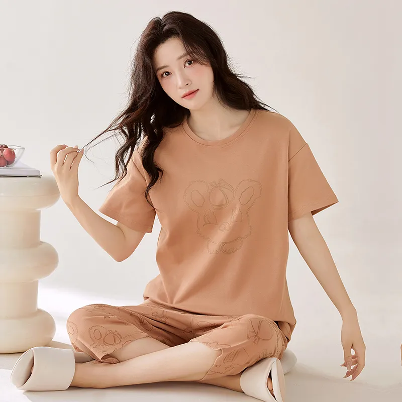 Floating Light Islands Pajama Set Women's-4