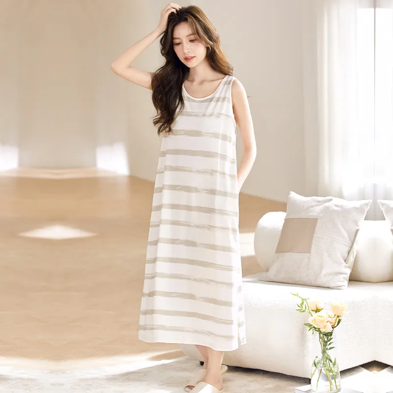Floating Light Islands Nightgown Women's-2