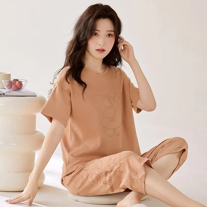 Floating Light Islands Pajama Set Women's-6