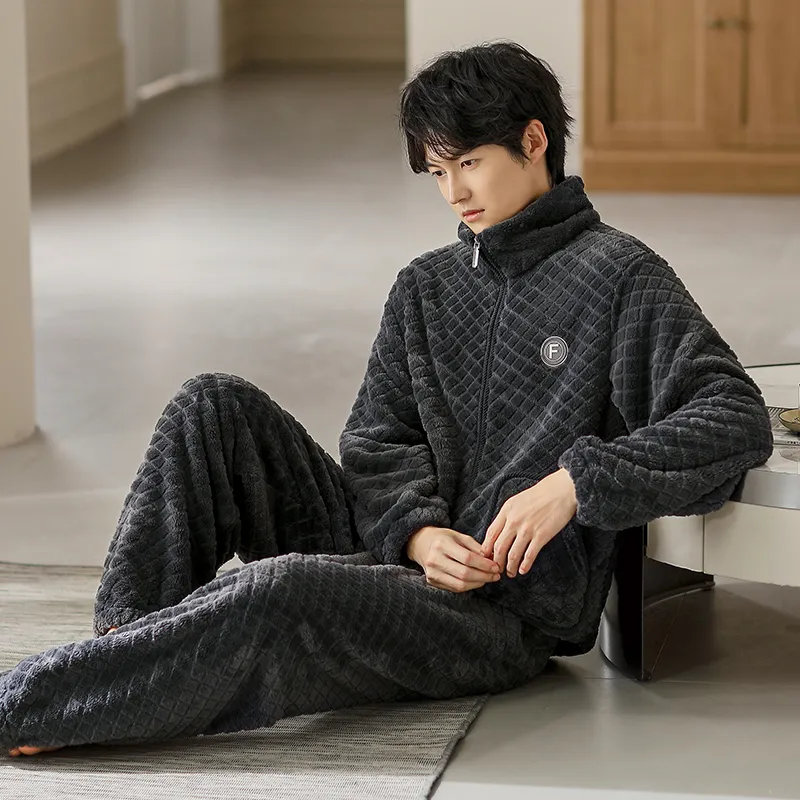 Floating Light Islands Pajama Set Men's-5