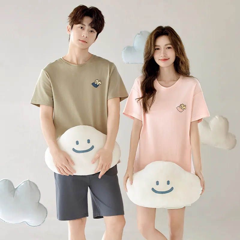 Floating Light Islands Pajama Set Unisex Two Piece Set-1