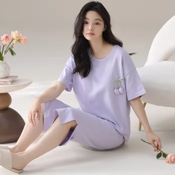 Floating Light Islands Pajama Gift Boxes Women's Light Purple