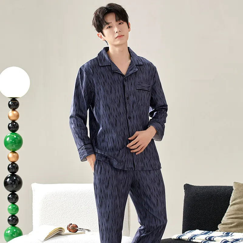 Floating Light Islands Pajama Set Men's-2