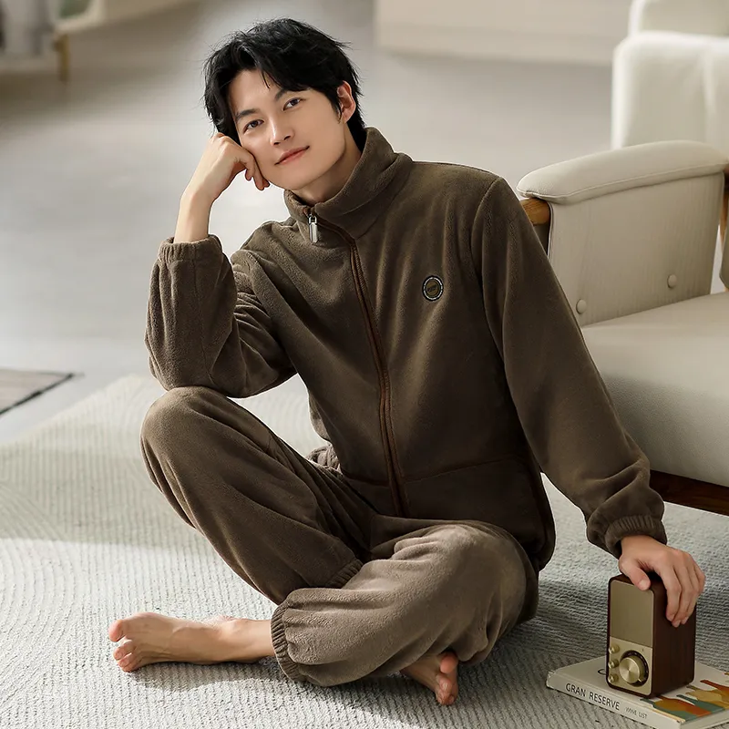 Floating Light Islands Pajama Set Men's-3