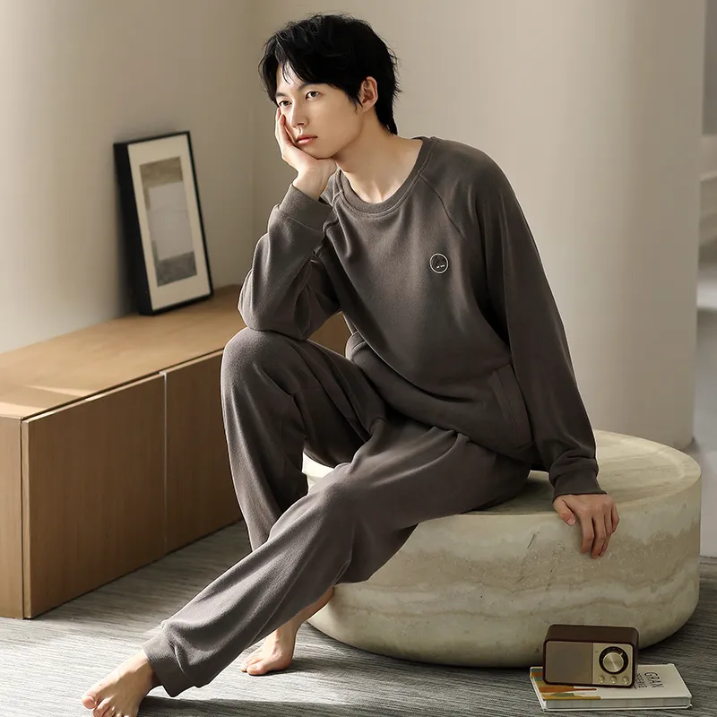 Floating Light Islands Pajama Set Men's-1
