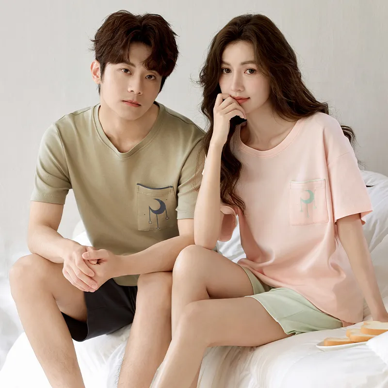 Floating Light Islands Pajama Set Unisex Two Piece Set-6