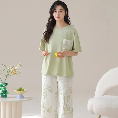 Floating Light Islands Pajama Gift Boxes Women's Light Green