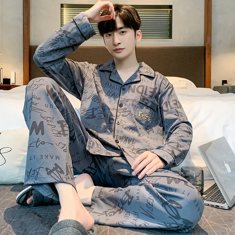 Floating light islands Men Pajama Gift Boxes-5