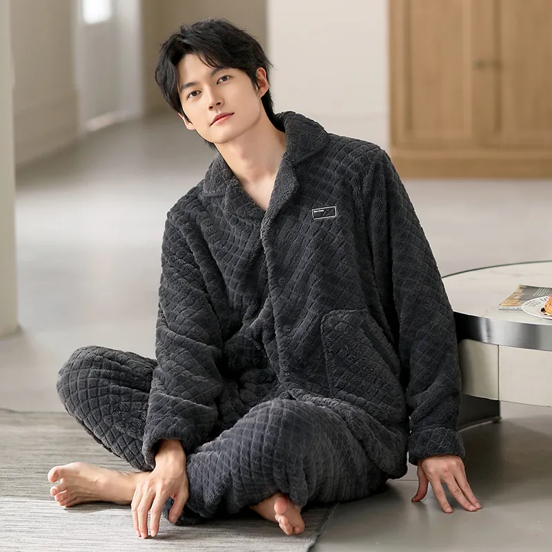 Floating Light Islands Pajama Set Men's-1