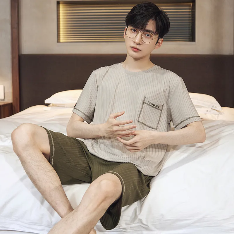 Floating Light Islands Pajama Set Men's-2