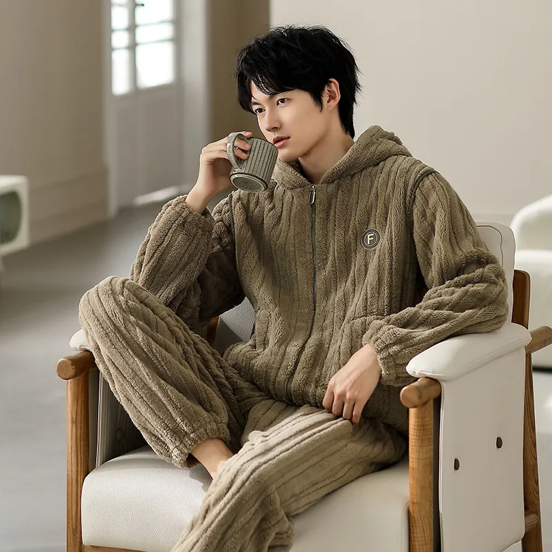 Floating Light Islands Pajama Set Men's-1