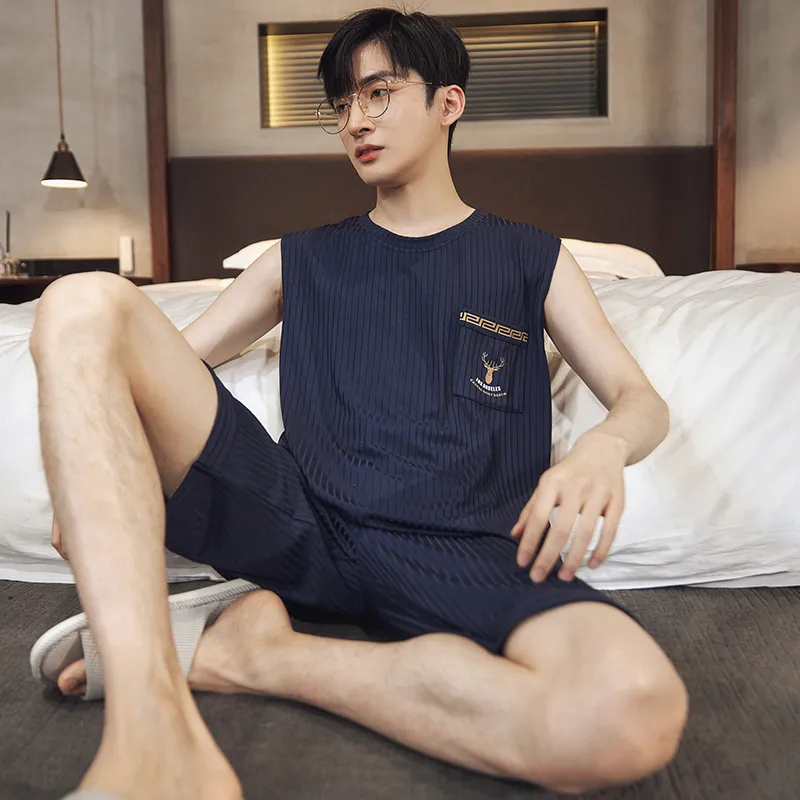 Floating Light Islands Pajama Set Men's-5