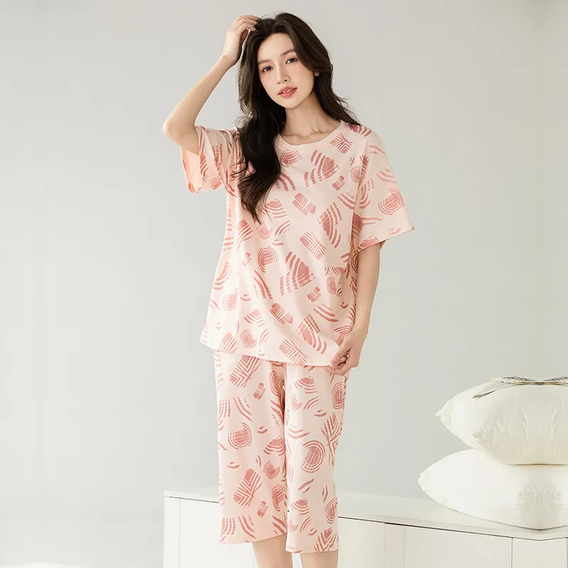 Floating Light Islands Pajama Set Women's-1