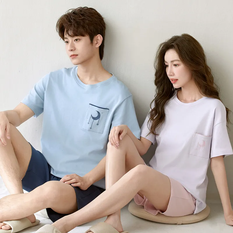 Floating Light Islands Pajama Set Unisex Two Piece Set-5
