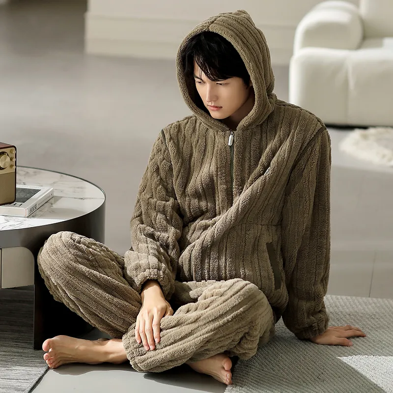 Floating Light Islands Pajama Set Men's-3