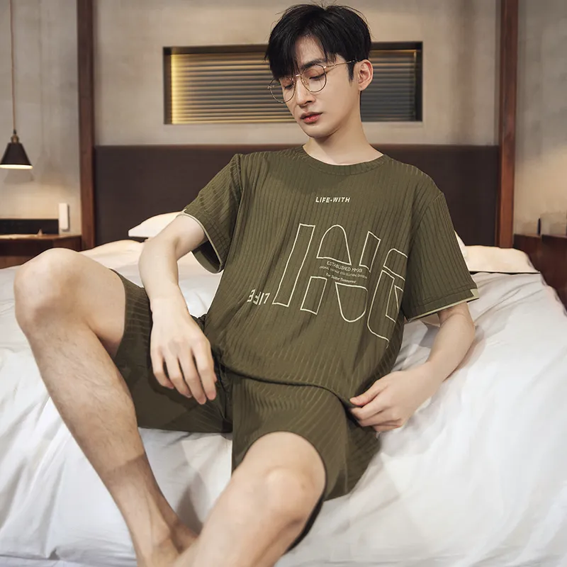 Floating Light Islands Pajama Set Men's-3