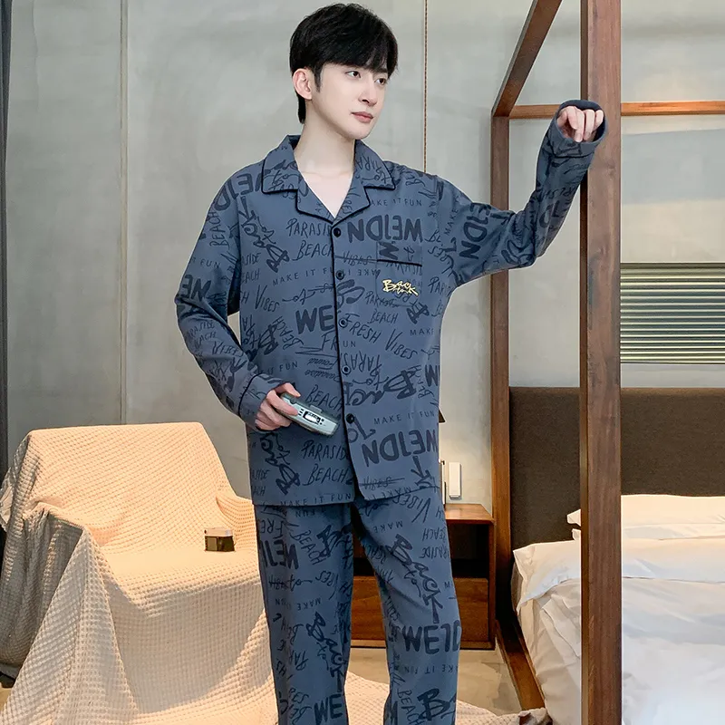 Floating light islands Men Pajama Gift Boxes-6