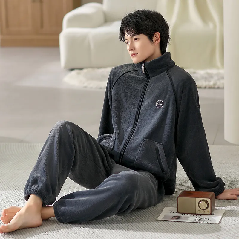 Floating Light Islands Pajama Set Men's-6