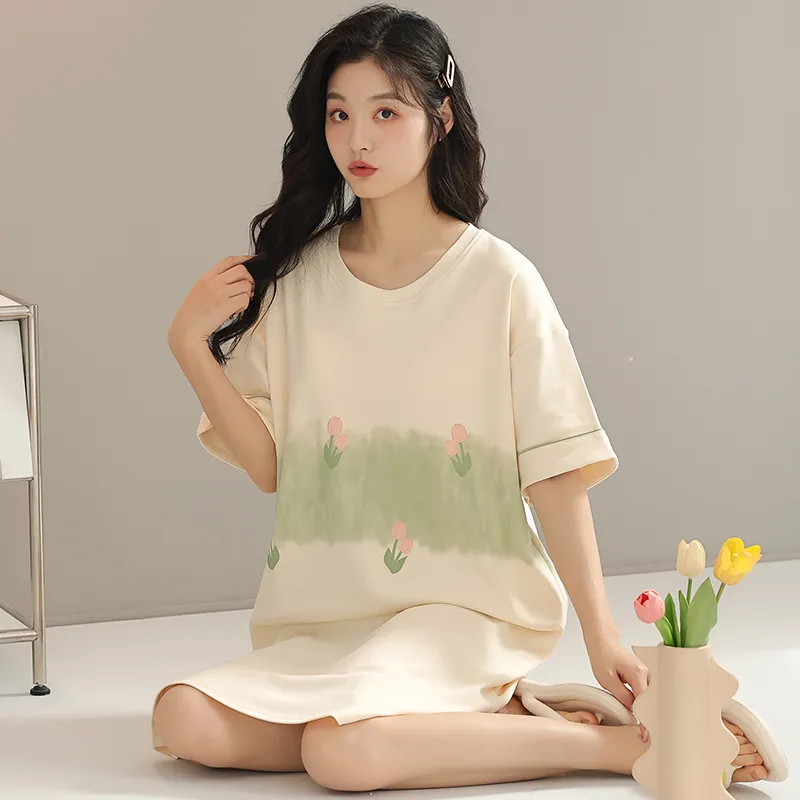 Floating Light Islands Nightgown Women's-4