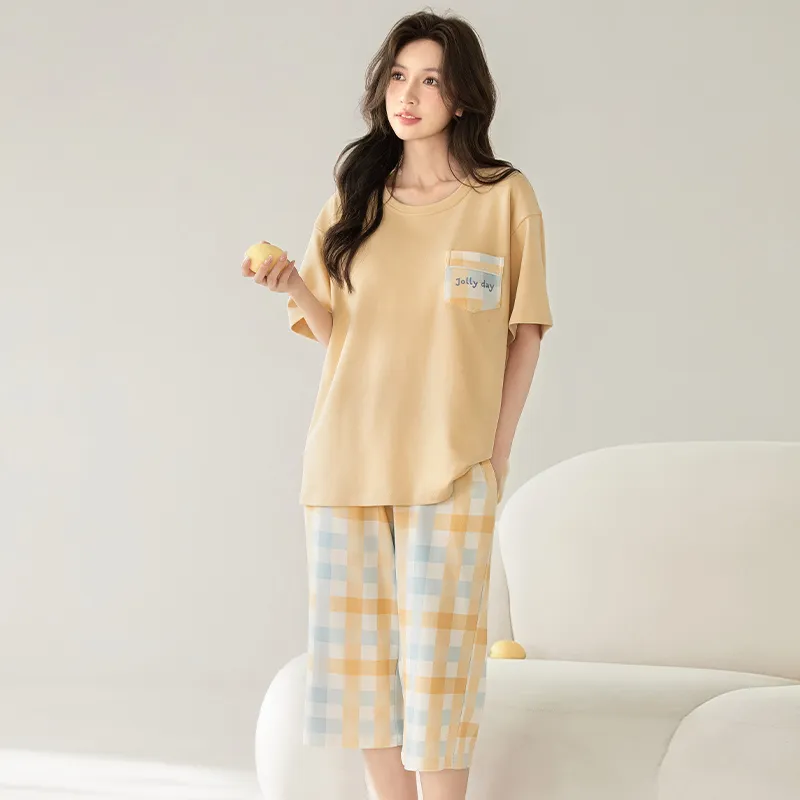 Floating Light Islands Pajama Set Women's-1
