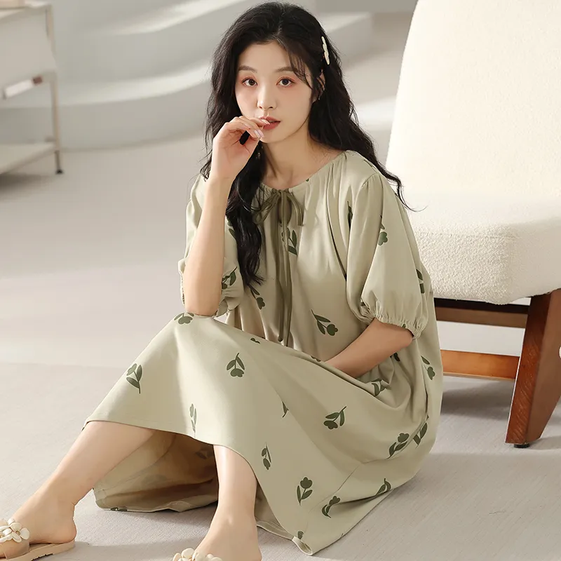 Floating Light Islands Nightgown Women's-3