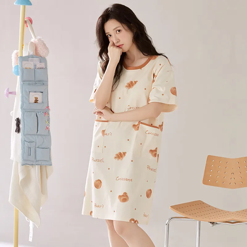Floating Light Islands Nightgown Women's-3