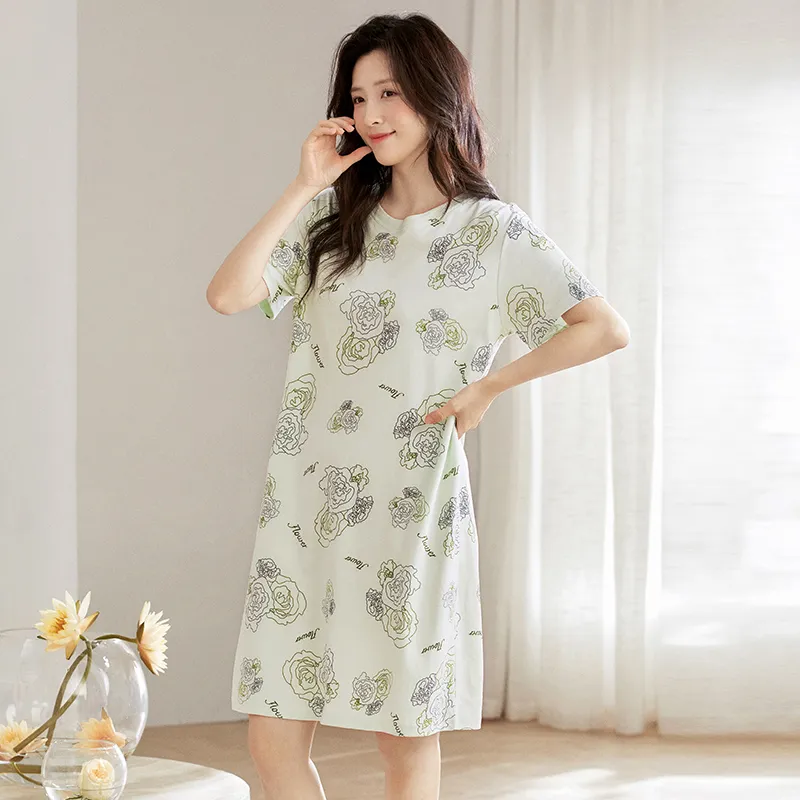 Floating Light Islands Nightgown Women's-2